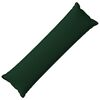 vidaXL Pagalvėlė HOUTEN Tamsiai žalia 40 x 145 cm Dirbtinis linelis