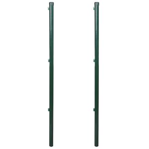 vidaXL Tvoros stulpai, 2 vnt., 115 cm