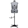 vidaXL Reguliuojamas manekenas, pilkas, moteriškas, L/44-50 dydžio