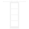 vidaXL Slankios durys Balta 73,5 x 211 cm