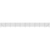 vidaXL Vielinė tinklinė tvora, antracito, 2x25m, galvanizuotas plienas