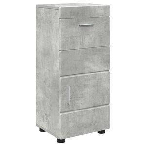 vidaXL Vonios spintos komplektas TULUM Betono pilka 37 x 31,5 x 82 cm