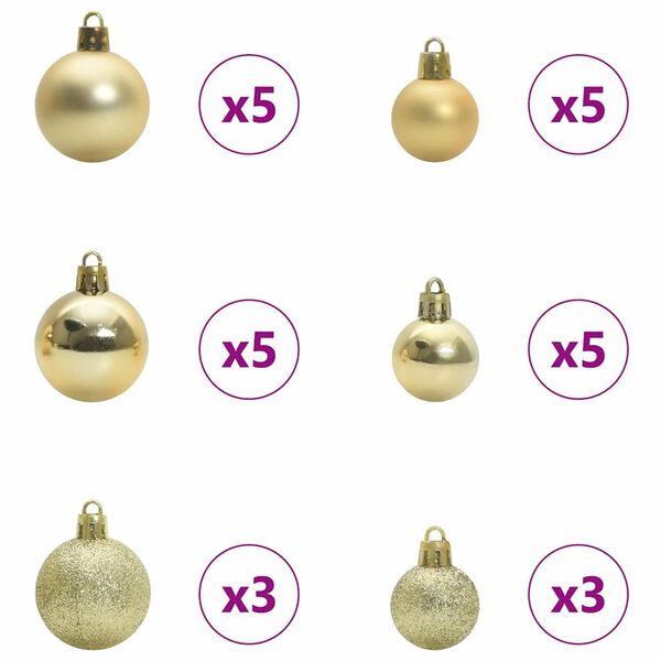 vidaXL Dirbtinė Kalėdų eglutė Žalia ir balta 180 cm PVC ir metalas