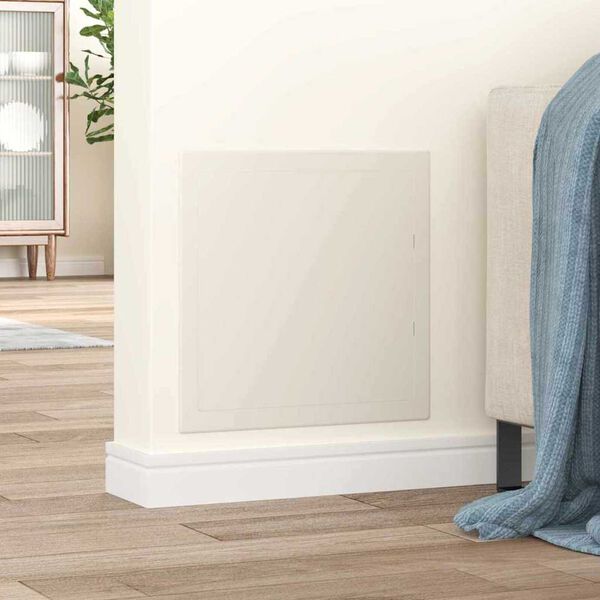 vidaXL Prieigos panelės Balta 35 x 35 cm ABS plastikas