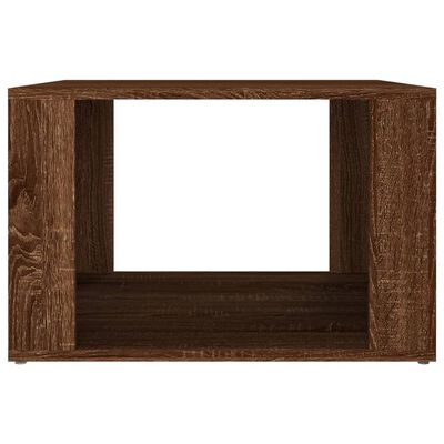 vidaXL Naktinis staliukas, rudas ąžuolo, 57x55x36cm, apdirbta mediena