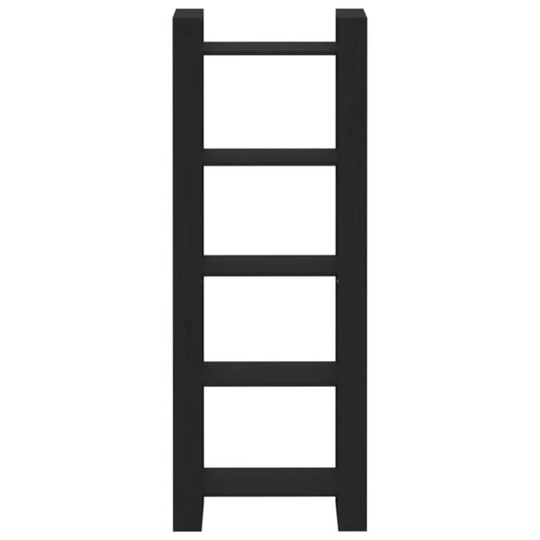 vidaXL Spintelė knygoms/kambario pertvara, juoda, 60x35x160cm, mediena