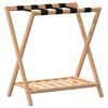 vidaXL Stovas lagaminui, 68x38x58cm, bambukas