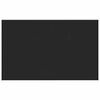 vidaXL Langų palangė Juoda su medienos tekstūra 80 x 50 x 4,5 cm PVC