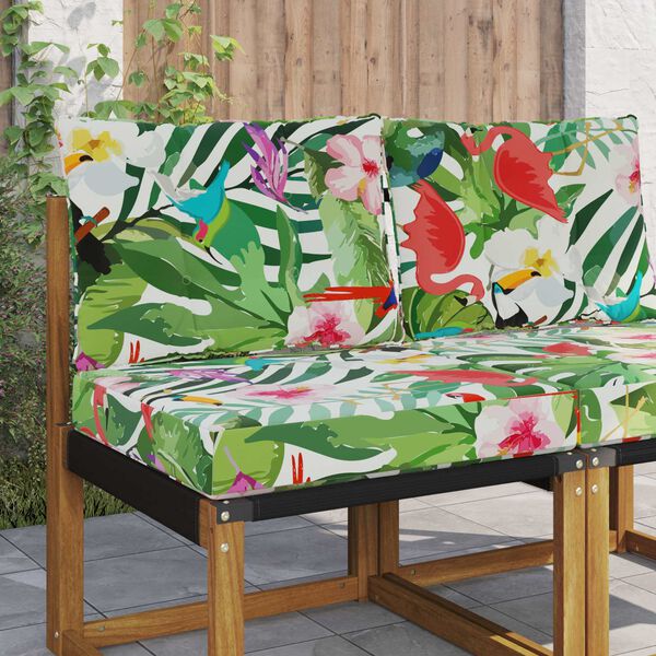 vidaXL Lauko sofa pagalvėlė 2 pcs spalvingas Poliesteris