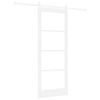 vidaXL Slankios durys ORKDAL Balta 83 x 211 cm