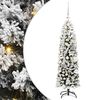 vidaXL Dirbtinė Kalėdų eglutė Žalia 120 cm PVC, plienas ir plastikas