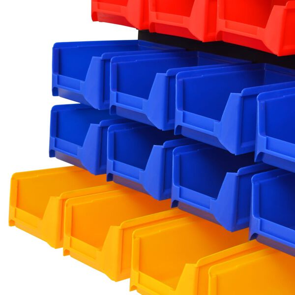 vidaXL Prie sienos montuojamas garažo įrankių stelažas