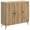 vidaXL Kabalas Artisano ąžuolo 89 x 34,5 x 80 cm Apdirbta mediena