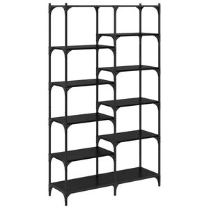 vidaXL Knygų lentyna 9 auk&scaron;tų 100 x 32 x 170 cm Apdirbta mediena