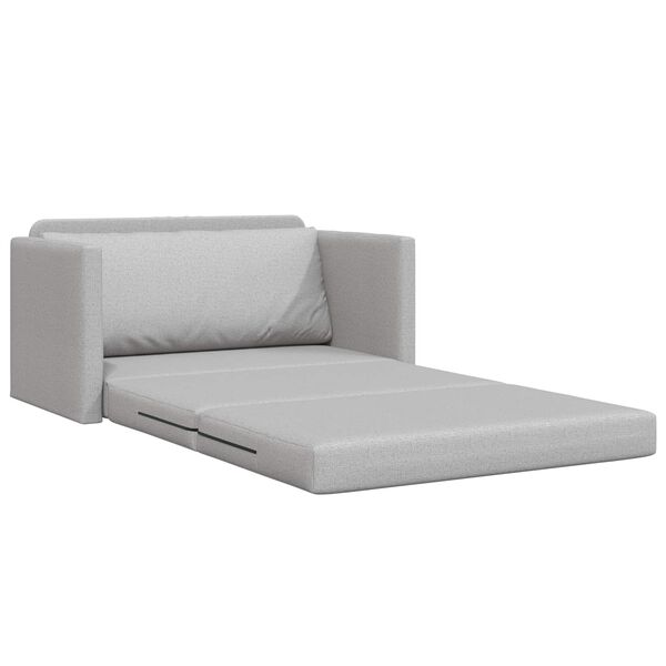 vidaXL Sofa lova 110cm Debesų pilka audinys