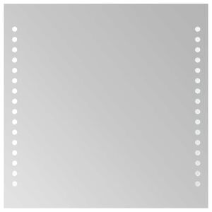 vidaXL Vonios kambario LED veidrodis, 30x30cm