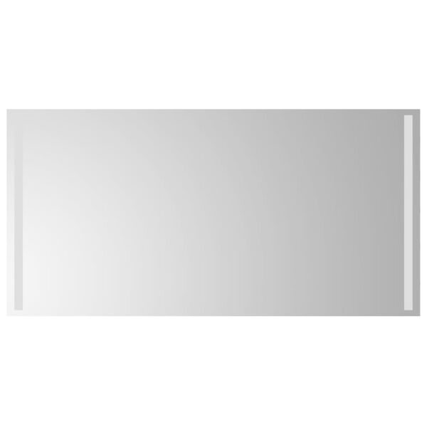 vidaXL Vonios kambario LED veidrodis, 60x100cm