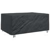 vidaXL Baldų uždangalas Paprastas Juoda 230 x 165 x 80 cm 210D
