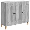 vidaXL Kabalas Pilka sonoma ąžuolo 89 x 34,5 x 80 cm Apdirbta mediena