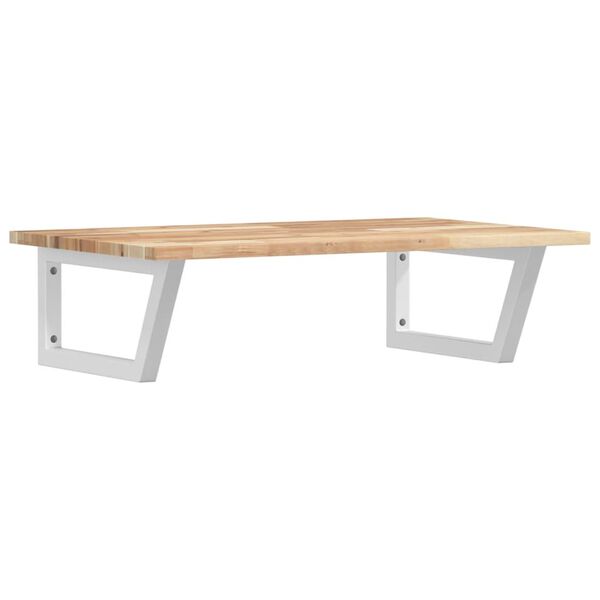 vidaXL Lentyna praustuvui, plienas ir akacijos medienos masyvas