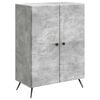 vidaXL Kabalas Betono pilka 66 x 34,5 x 90 cm Apdirbta mediena