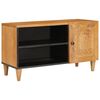 vidaXL TV vienetai &Scaron;viesiai rudas 80 x 33 x 46 cm Apdirbta mediena