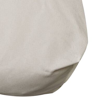 vidaXL Sėdynės pagalvėlė, paminkštinta, balta, 120x80x10cm