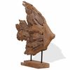 vidaXL Žuvies skulptūra Tiko 40x12x57 cm