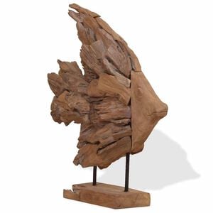 vidaXL Žuvies skulptūra Tiko 40x12x57 cm