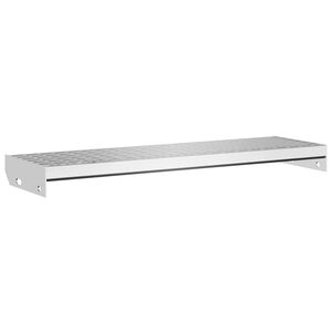 vidaXL Grotelės-laiptų pakopa, 80x24x7cm, galvanizuotas plienas