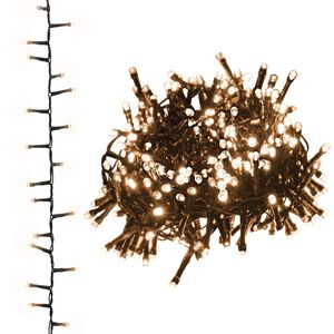 vidaXL Smulkių LED lempučių girlianda, 45m, PVC, 2000 šiltų baltų LED