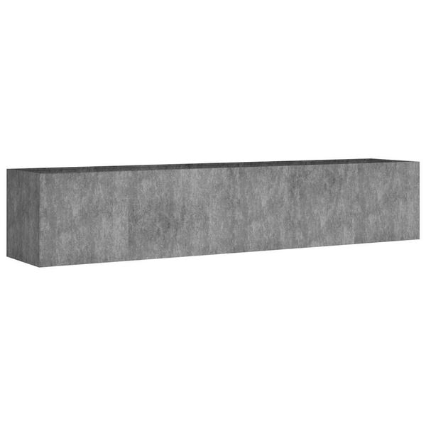 vidaXL Auk&scaron;tas sodo lovelis, 200x40x40cm, Corten plienas