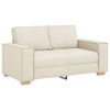vidaXL Dvivietė sofa, lininė, 160x78x84 cm