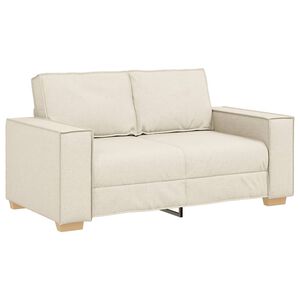 vidaXL Dvivietė sofa, lininė, 160x78x84 cm