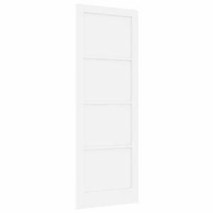 vidaXL Vidaus durys Balta 83 x 232 cm fanera