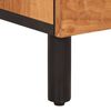 vidaXL Komoda, 40x33x110cm, akacijos medienos masyvas