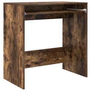 vidaXL Stalas Rūkyta ąžuolas Apdirbta mediena 77,5 x 43 x 79 cm