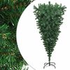 vidaXL Kalėdų eglutės PVC, Steel Žalia