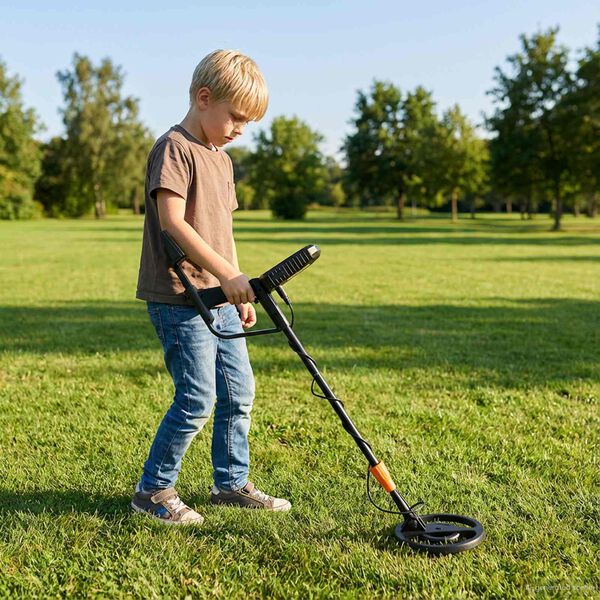 vidaXL Metalo detektorius su LCD ekranu 3 modeliai 19 cm ritė Juodas