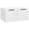 vidaXL Sieninė TV spintelė Balta 59,5 x 41 x 30 cm Apdirbta mediena