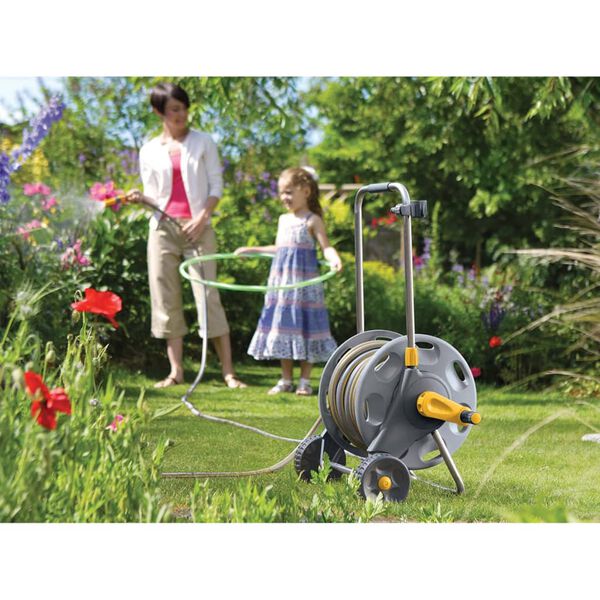 Hozelock Laistymo žarnos ritė - vežimėlis 60m, 30m žarna