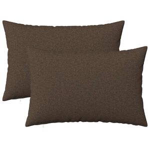 vidaXL Pagalvėlė su pagalve HEERLEN 2 vnt. Taupe Audinys