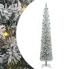 vidaXL Dirbtinė Kalėdų eglutė Žalia 300 cm PVC, plienas ir plastikas