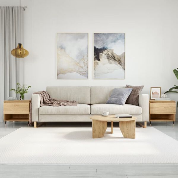 vidaXL Kavos staliukai, 2vnt., ąžuolo, 50x46x50cm, apdirbta mediena