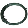 vidaXL Viela tvorai, lankstoma, 25m, 1,4/2mm, plienas, žalia