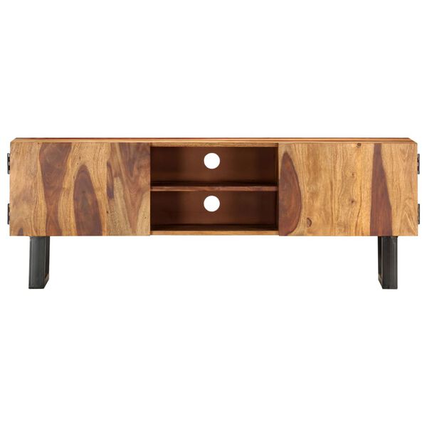 vidaXL Televizoriaus spintelė, 130x30x47cm, dalbergijos masyvas