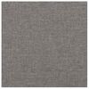 vidaXL Sieninis galvūgalis 12 pcs &Scaron;viesiai pilka 30 x 30 cm audinys