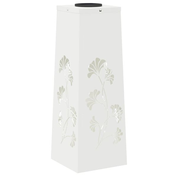 vidaXL Saulės LED &scaron;aligatvio &scaron;viesa 2 pcs Balta