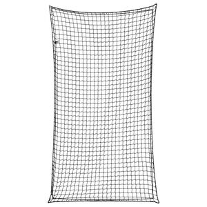 vidaXL Priekabos tinklas su elastine virve, juodas, 2,7x1,5m, PP