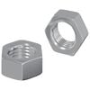 vidaXL Hex veržlė 2 vnt. Sidabro M6 Metalas